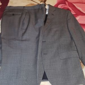 Calvin Klein Men Dark Grey suit slim fit